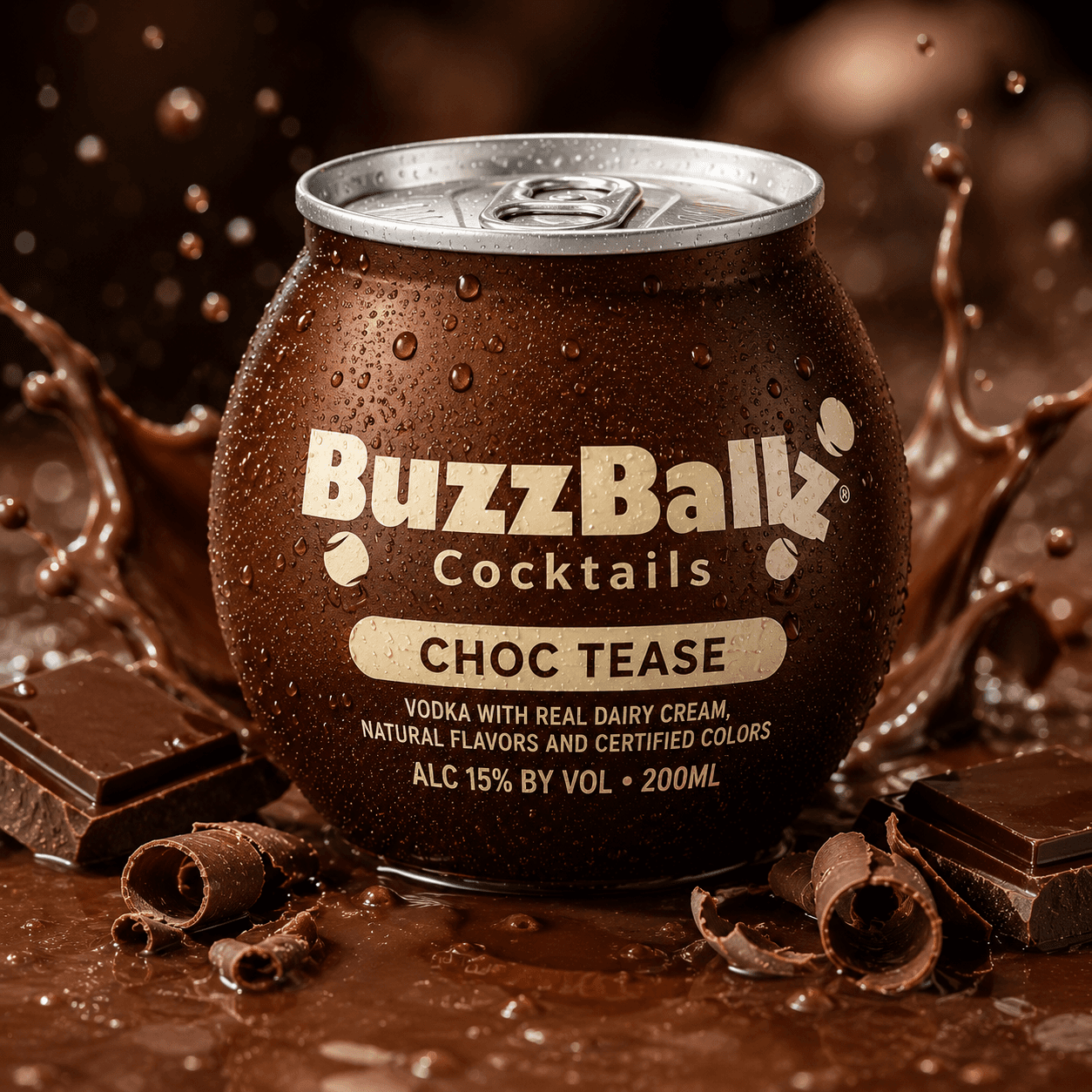 Buzzballz Choc Tease 200ml