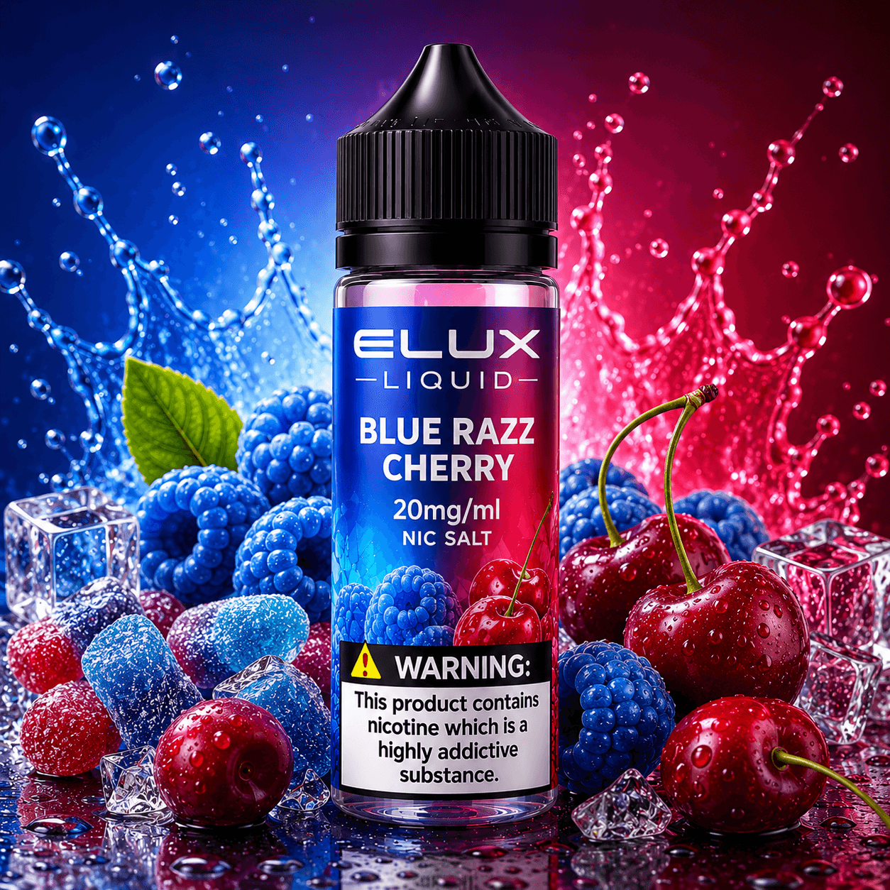 Elux Blue Razz Cherry 20mg