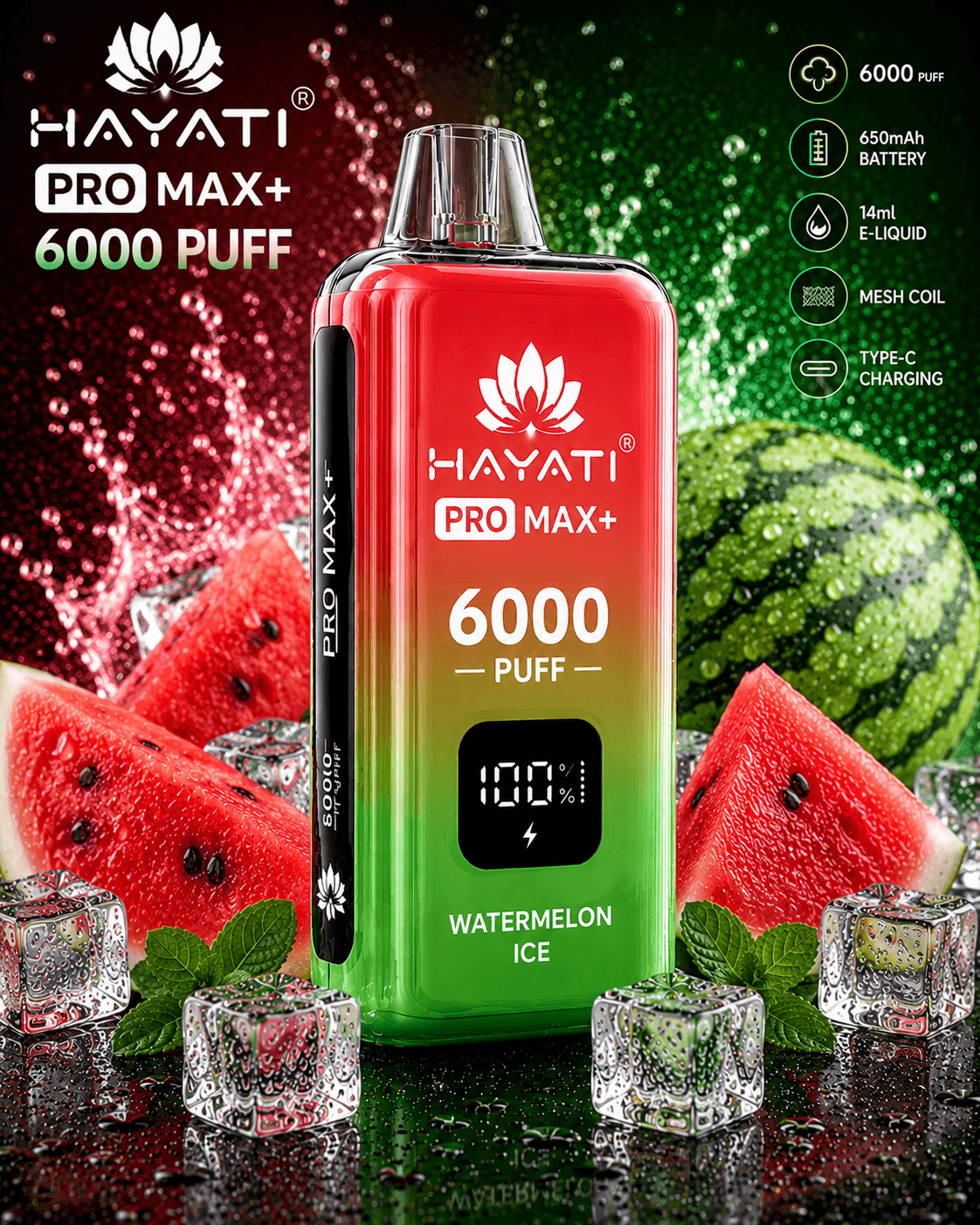 Hayati Pro Max+ Watermelon Ice