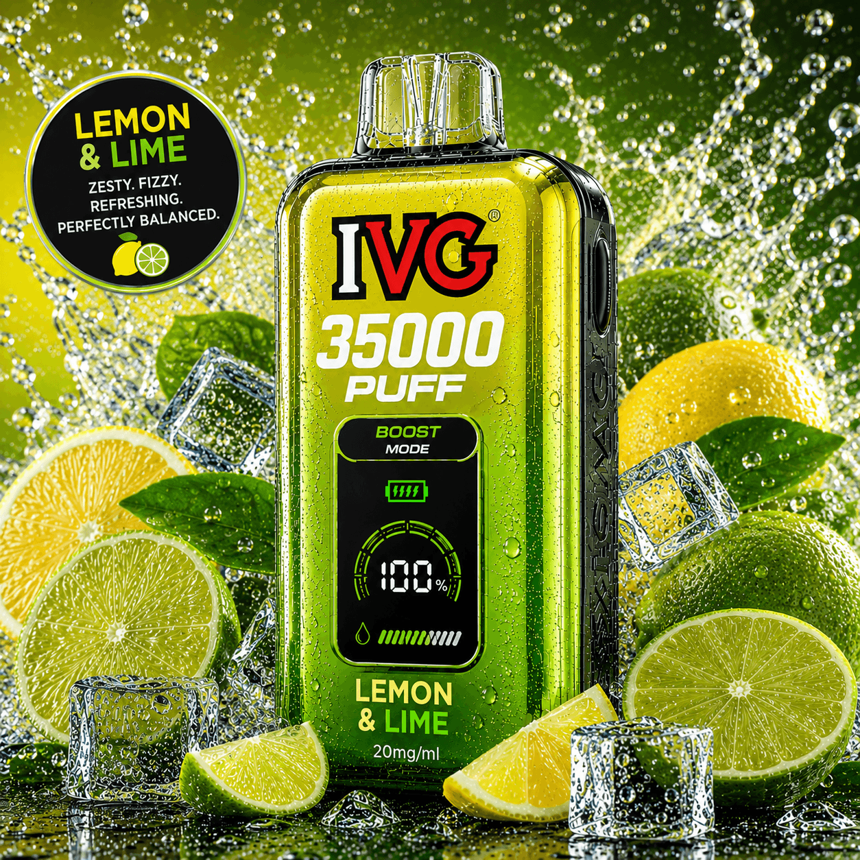 IVG 35000 Lemon & Lime