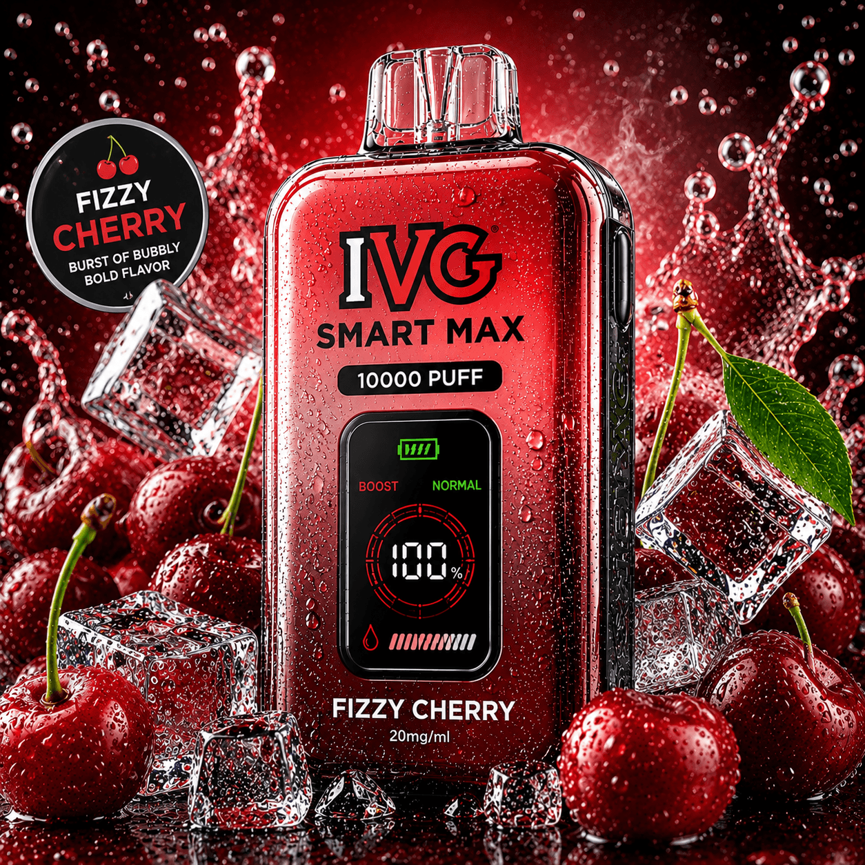 IVG Smart Max Fizzy Cherry