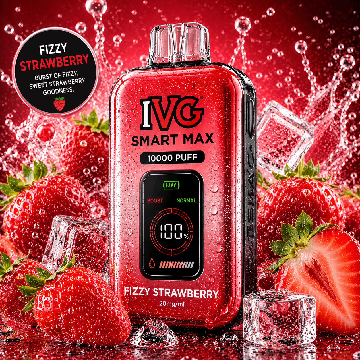 IVG Smart Max Fizzy Strawberry