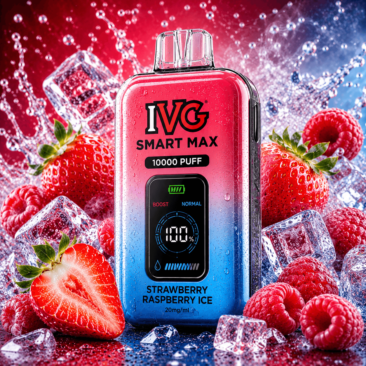 IVG Smart Max Strawberry Raspberry Ice